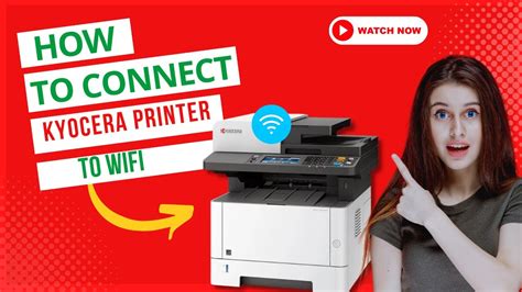 connect Kyocera printer to wifi